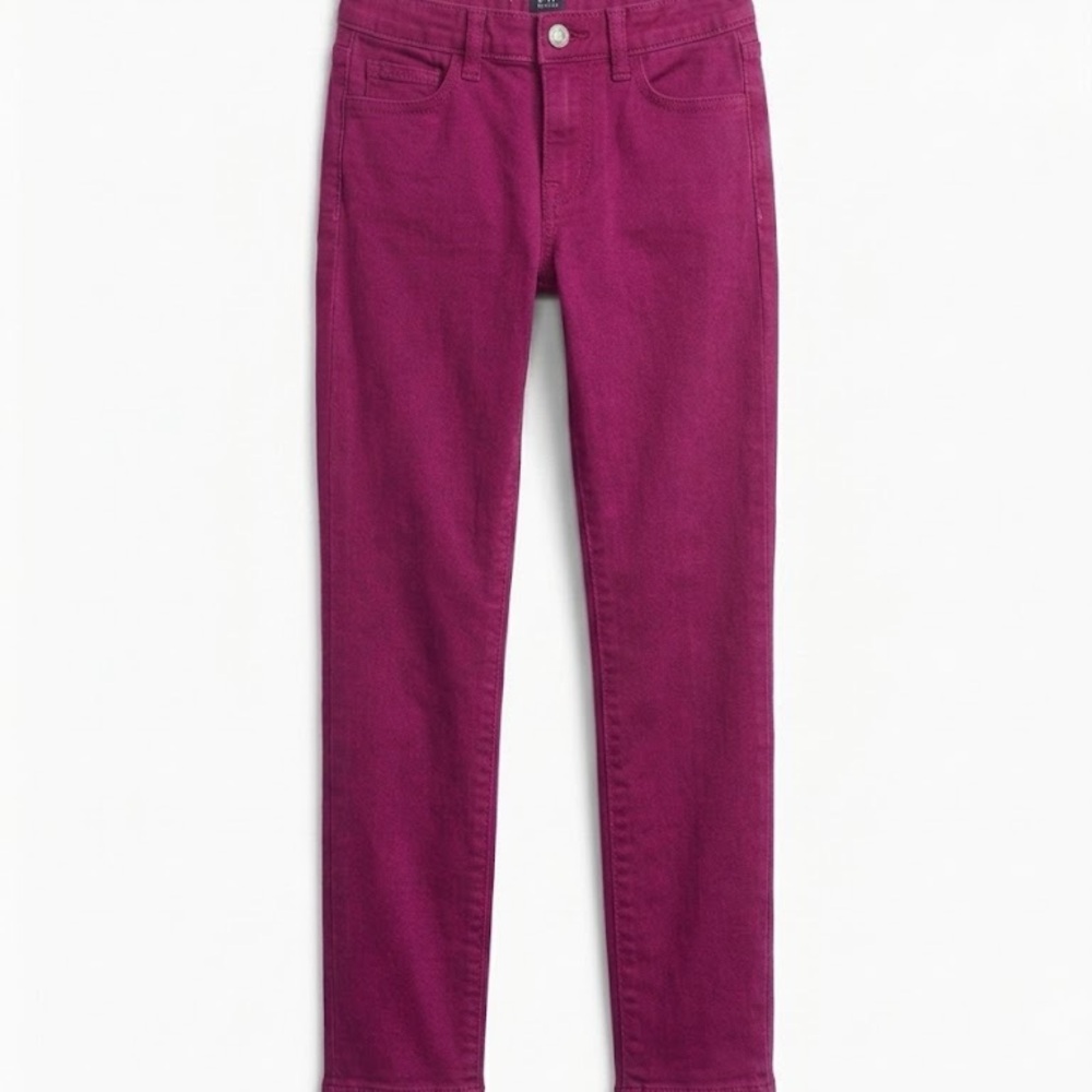 Girls Gap Magenta Skinny Jeans